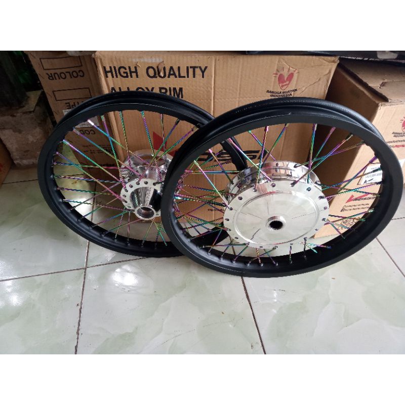 velg jari jari aerox ring 17 x160/140 siap pasang