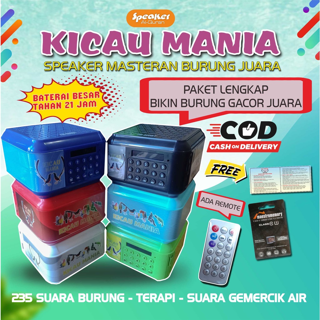 (FULL WARNA) SPEAKER MASTERAN BURUNG SPEKER SUARA BURUNG SPEAKER BURUNG 235 ISIAN TERLENGKAP