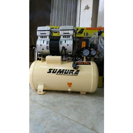 kompresor silent sumura 1 hp 25 liter