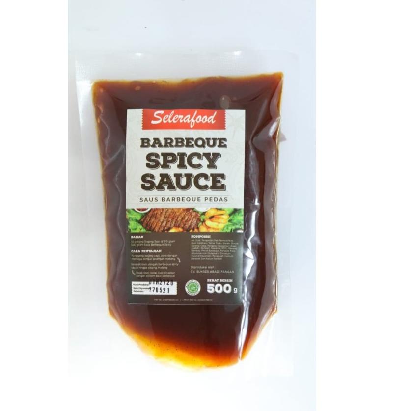 

✯Best Terlaris❈ Barbeque Spicy Sauce - Saus Pedas BBQ Selerafood 500 gr/pack 80