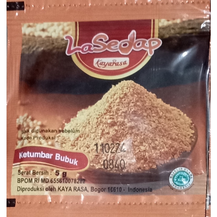 

Ketumbar bubuk sachet