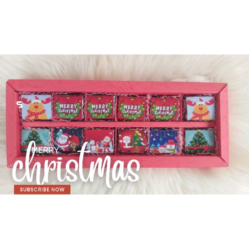 

Cokelat dadu sekat 12 spesial hari natal