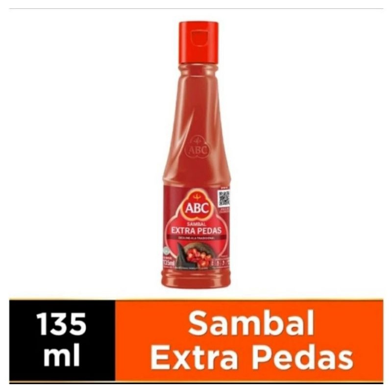 

Sambal Extra Pedas ABC 135 ml