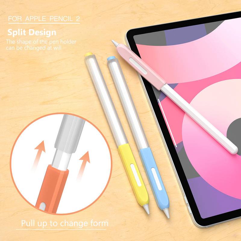 Tablet Touch Pen Stylus Protector for Apple Pencil 2case Soft Pelindung Lengan Untuk iPad Stylus Pen