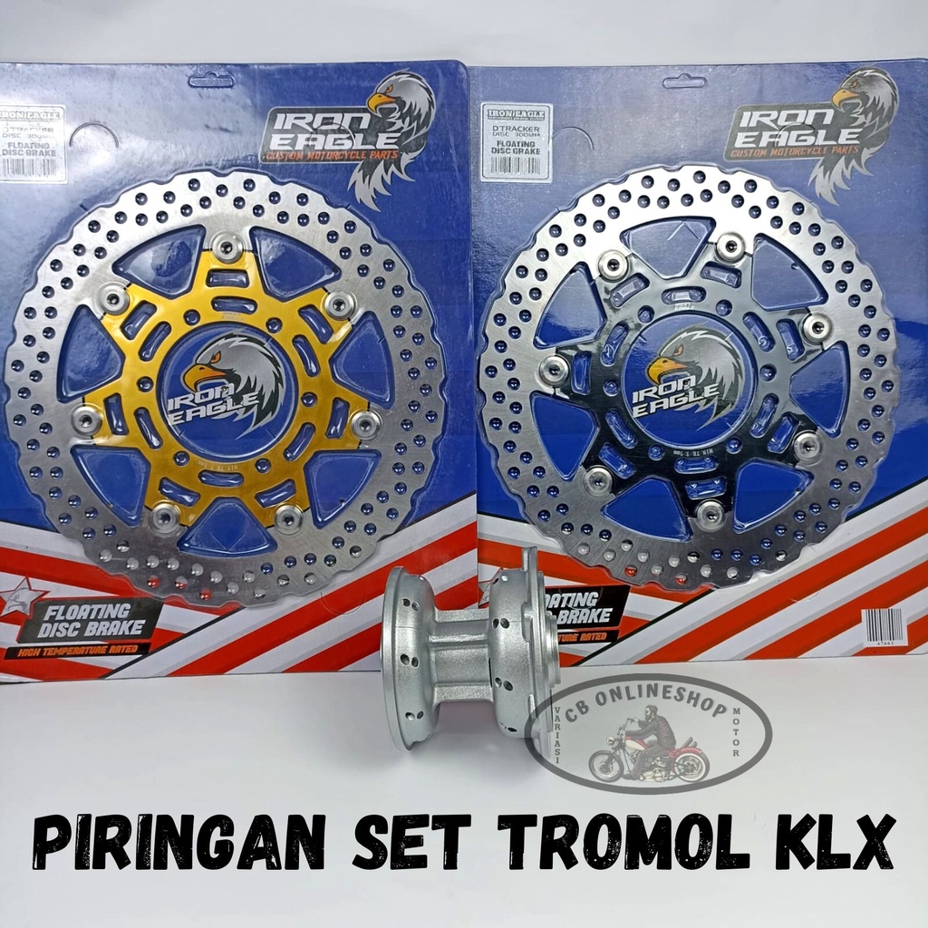 TROMOL SET PIRINGAN KLX PIRINGAN KLX TROMOL DEPAN KLX TEROMOL 36 HOLE PIRINGAN IRON EAGLE FLOATING 3