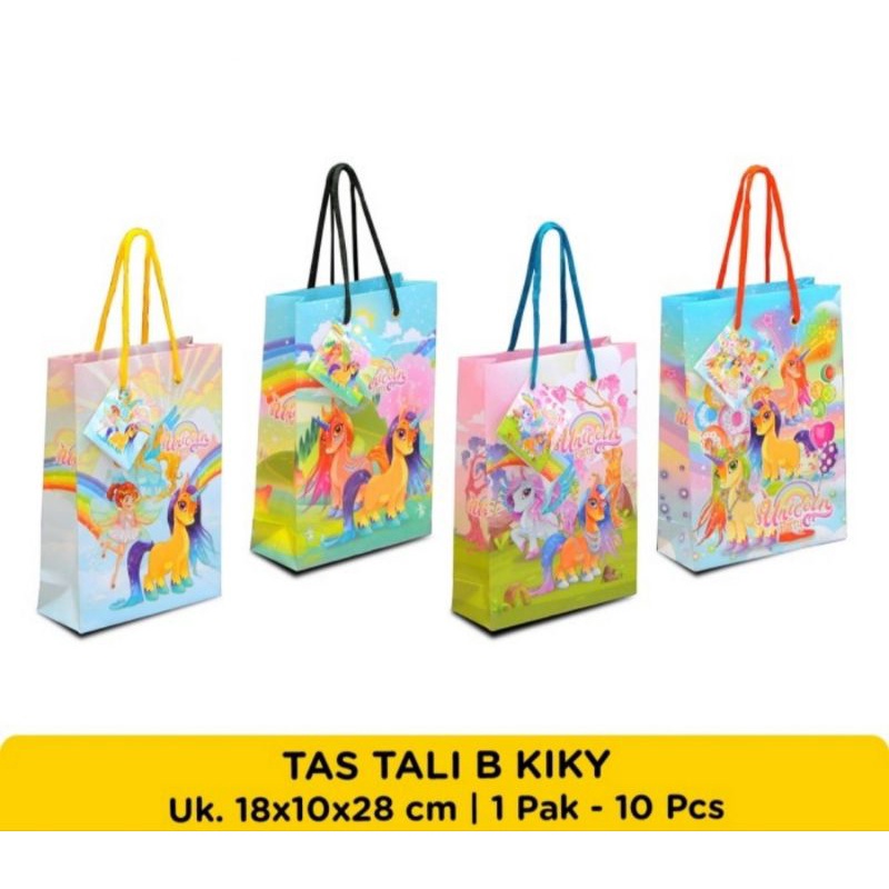 

Paper Bag Kiky Tas Tali B Sedang Goodie Bag