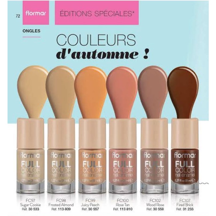 Paket kutek Nude FC04 -FC07-FC06-FC36/ Kutek Flormar asli made in turky 100%
