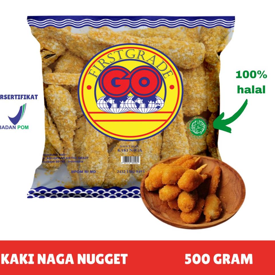 

TREND [FROZEN FOOD GO] NUGGET KAKI NAGA ISI 24=BESAR / 32=KECIL (500GR) MAKANAN INSTAN NAGET BPOM HALAL ☣ 866