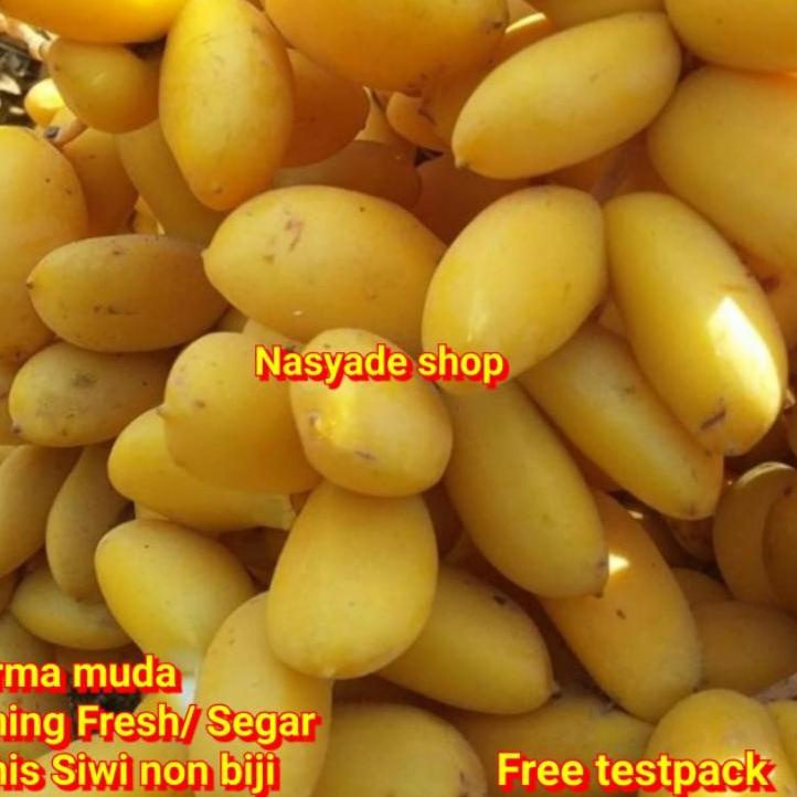 

SALE!!1 kg Kurma muda segar fresh bukan frozen Bukan Beku 1kg|KD2