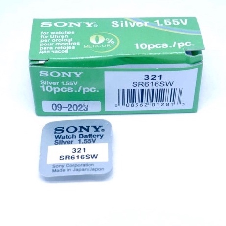 Baterai Battery Sony 927/395 SONY SR927SW 936/394 SONY SR936SW 616/321 SONY SR616SW 521/379 SONY SR521SW MUrata 394 Murata 936 ORIGINAL