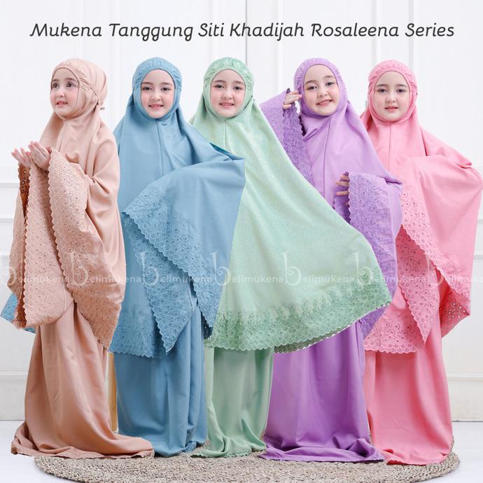 Mukena Anak Tanggung Katun Khadijah Rosaleena
