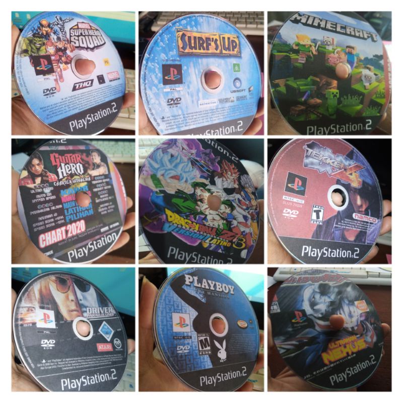 KASET PS2 TERLENGKAP BISA REQUEST DVD GAME PS 2 KASET PS 2 JUDUL PALING LENGKAP