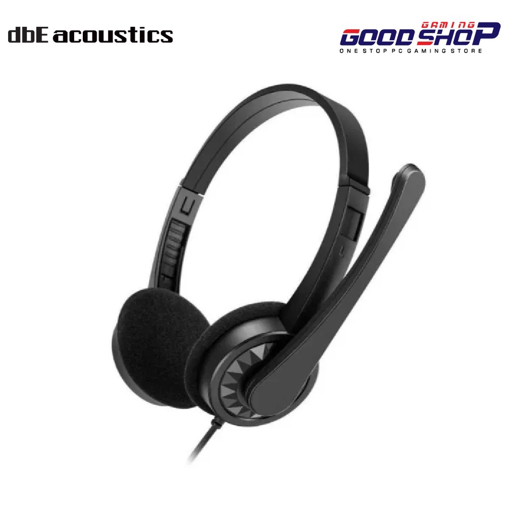 dbE HSO80 Lightweight Office Headset Gaming