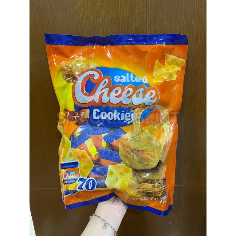 

NARAYA SALTED CHEESE COOKIES BISKUIT 700g ISI 70PC