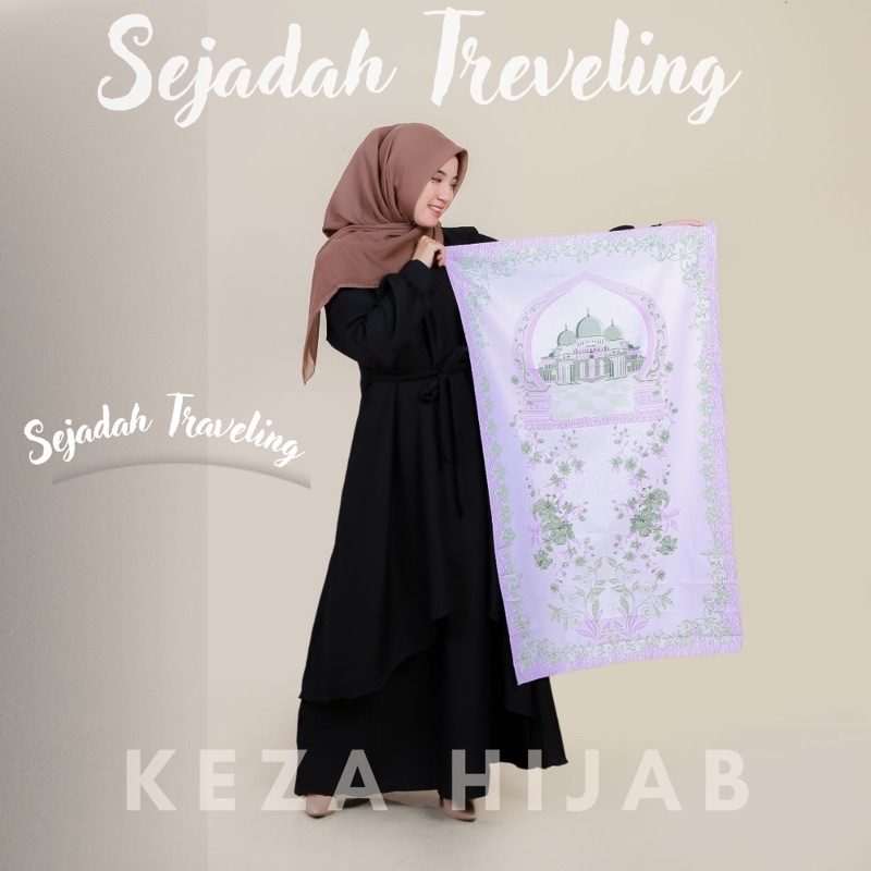 SEJADAH TRAVEL - SEJADAH SOUVENIR | SAJADAH POLYESTER PREMIUM