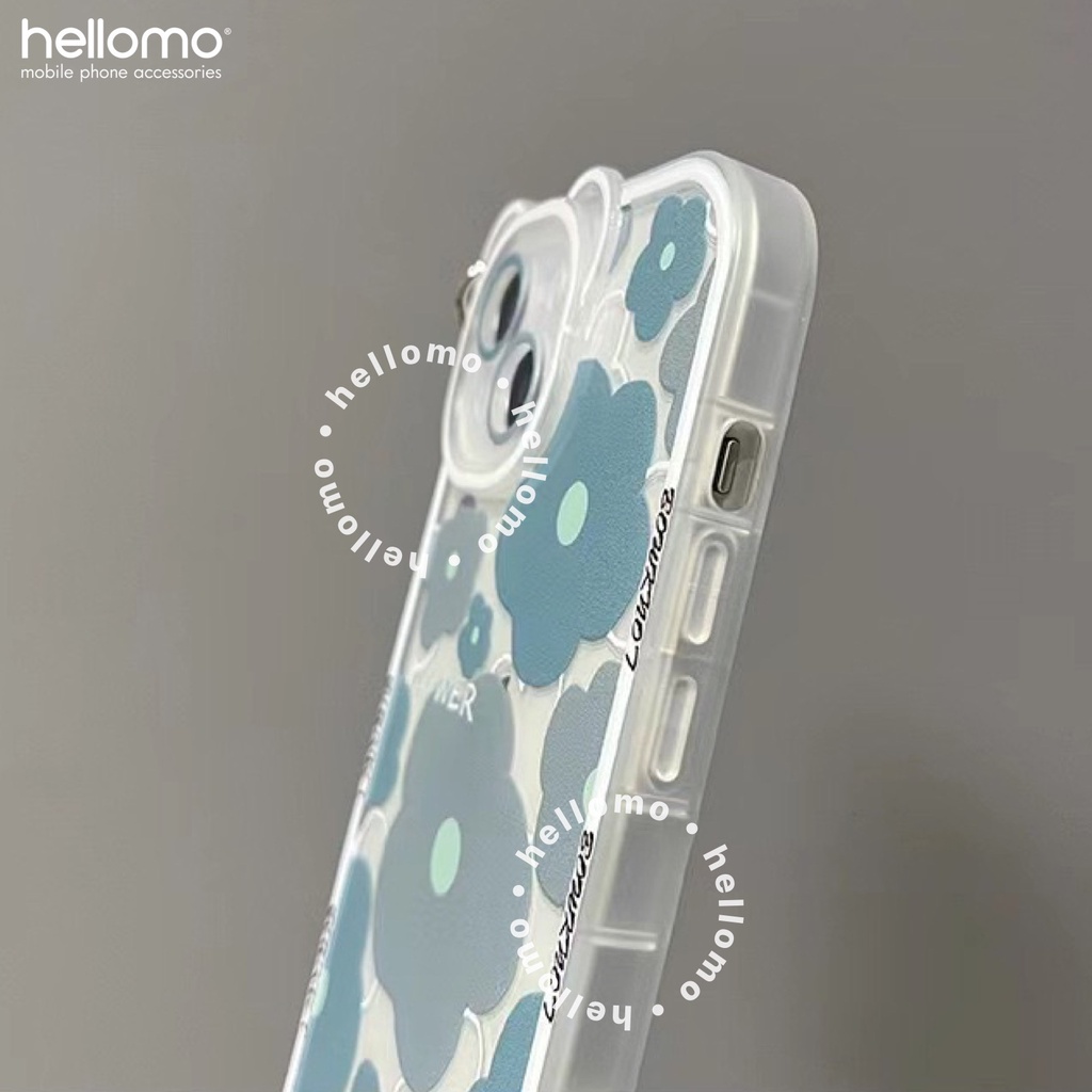 Casing Silikon iPhone TPU Soft Case Silicone Kartun Motif Bunga Lucu Flower