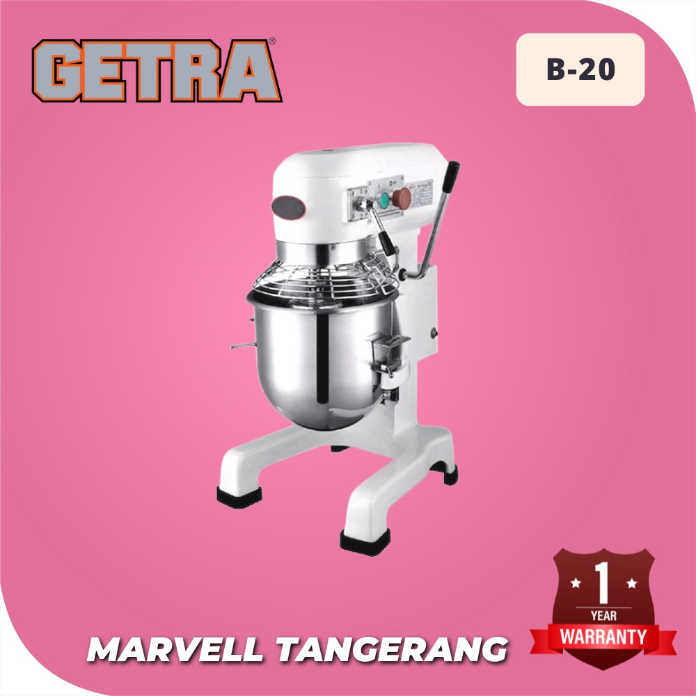 Jual Mixer Roti Kue Kg Liter Getra B Planetary Mixer Garansi