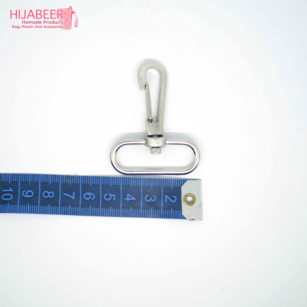 Pengait Cantolan Grade A Gantungan Aksesoris Tas 3.8cm  /2pcs