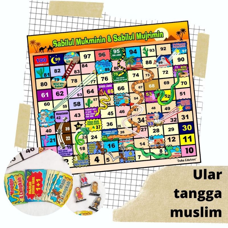 ULAR TANGGA MUSLIM / ULAR TANGGA EDUKASI