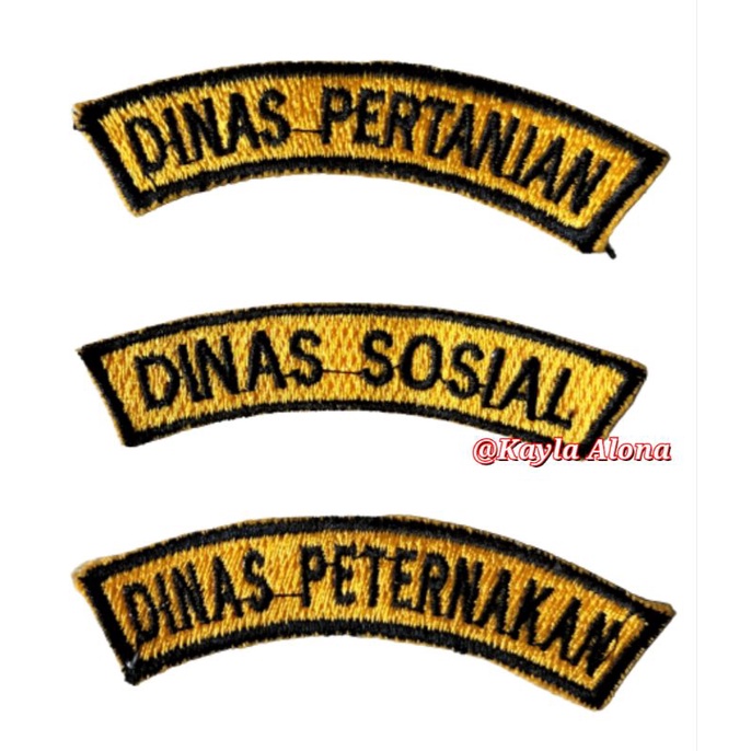 BET LOKASI BORDIR ' DINAS SOSIAL , DINAS PETERNAKAN , DINAS PERTANIAN '