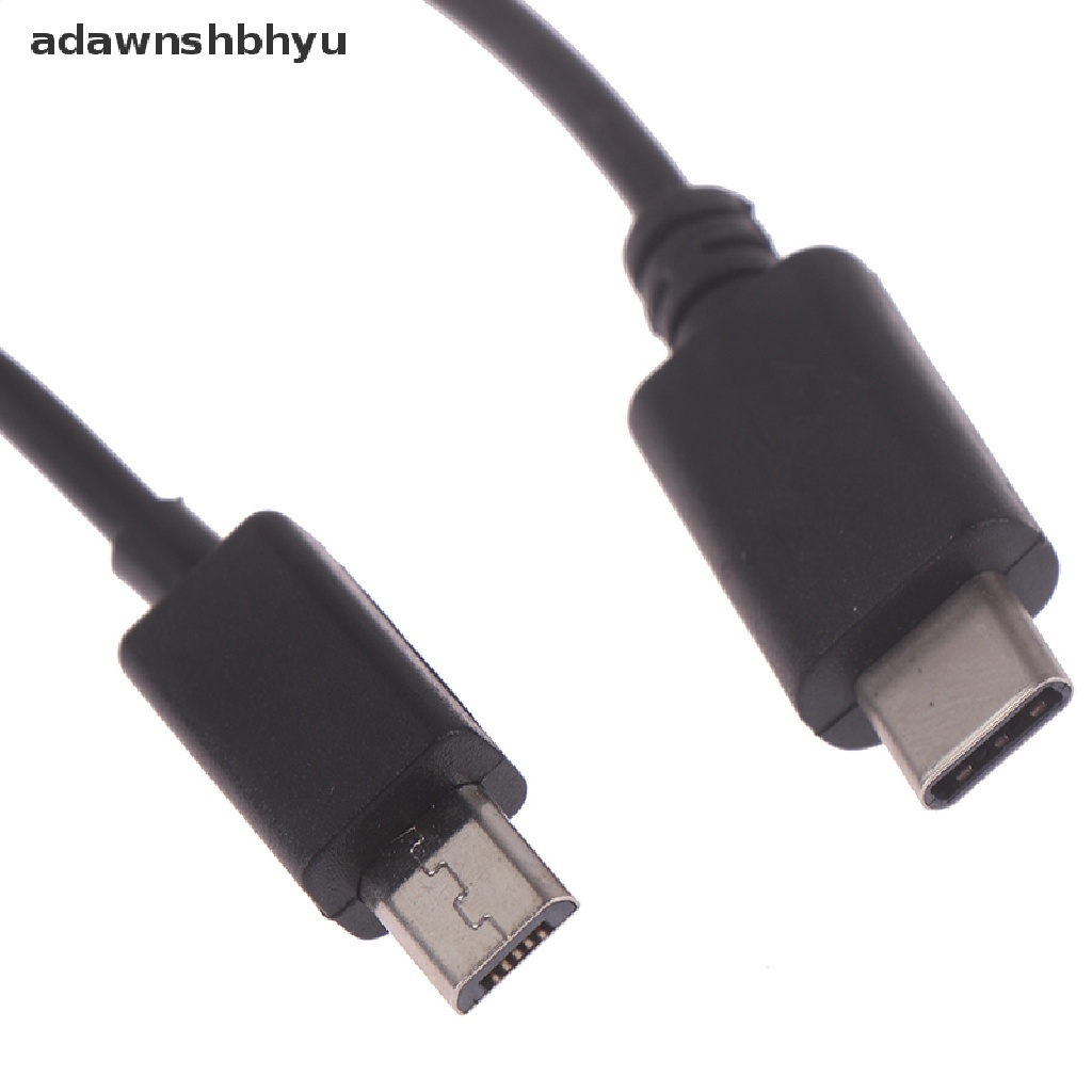 Adawnshbhyu Micro usb/Tipe c Ke 2 otg dual female usb port hub Kabel y splitter adapter ID