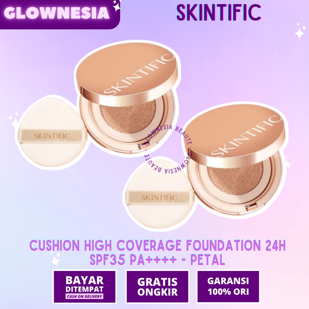 Jual SKINTIFIC Cover All Perfect Air Cushion High Coverage Poreless ...