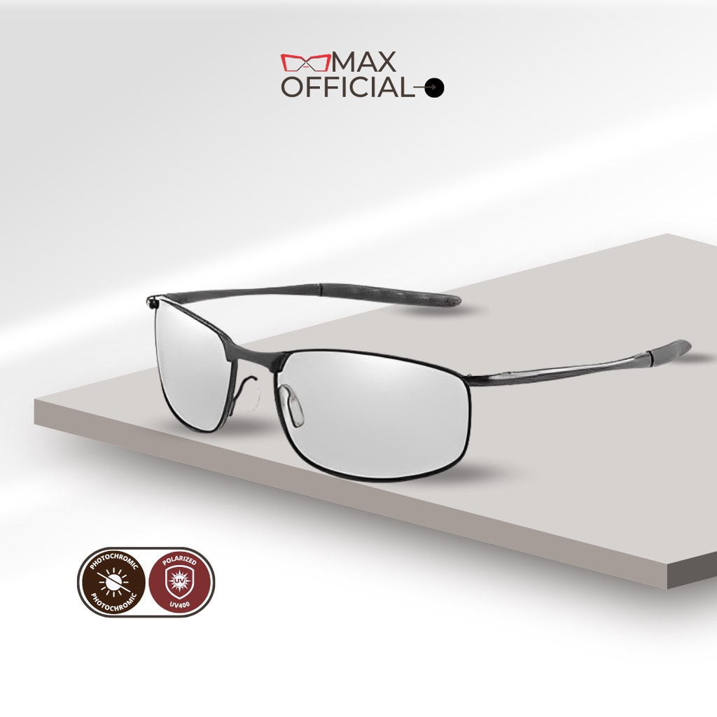 kacamata tembus pandang antisilau siang malam photochromic polarized