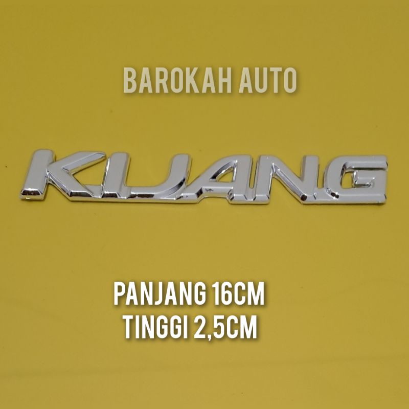 emblem kijang samping spakbor untuk mobil kijang kapsul