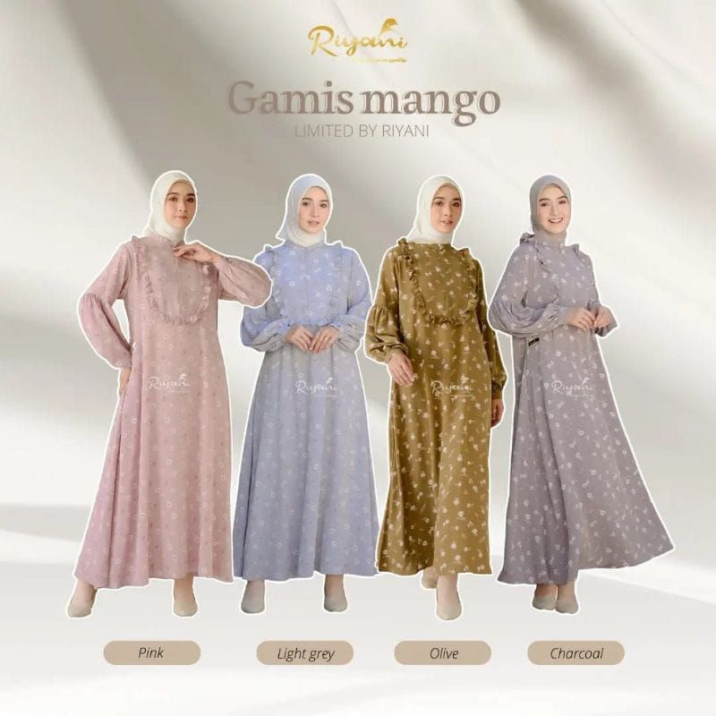 GAMIS MANGO RIYANI/ GAMIS ORI RIYANI/ OMAH KERUDUNG KEBUMEN/ AGEN RIYANI KEBUMEN