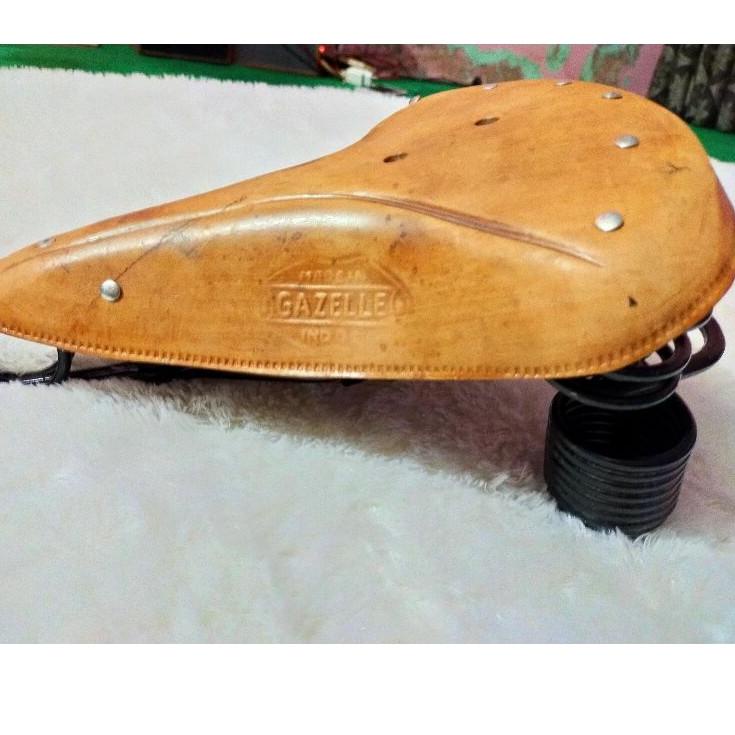 Update Istimewa SADEL SEDEL KULIT ONTEL SEPEDA GAZELLE DAMES  BROOKS DAMES GELUNG JOWO JAWA LAKI