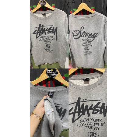 stussy tour crewneck