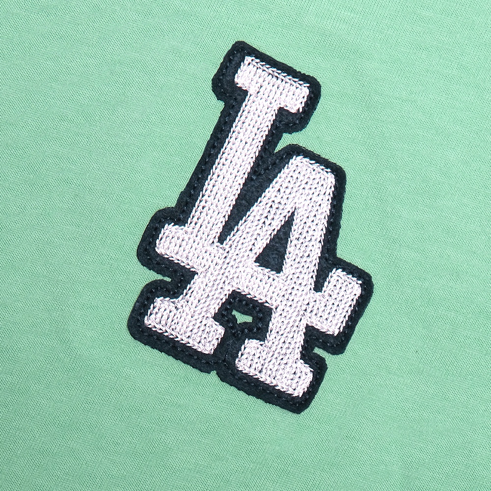 M7B LA Dodgers Back Monogram Logo T-Shirt Light Green