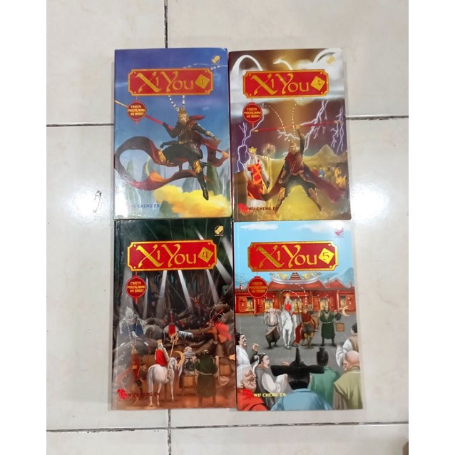 BUKU SEJARAH SERI XI YOU / WU CHENG EN / NOVEL JEPANG // EIJI YOSHIKAWA // SHIN SHIKODEN // NOVEL SA