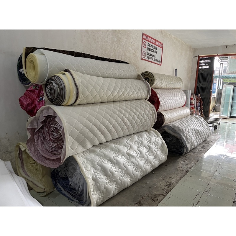 Kain Knitting Springbed / Kain springbed kniting / kain jakat 3d /kain kasur /quilting 10mm / Kain S