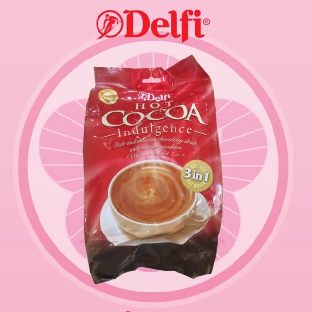 

Delfi Hot Cocoa Indulgence 20 Sachets Chocolate Drink