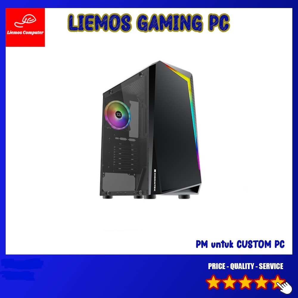 All New PC Komputer Gaming Intel I5 10400F GTX 1650 Super 4GB Desktop CPU Rakitan Editing Rendering Livesteaming