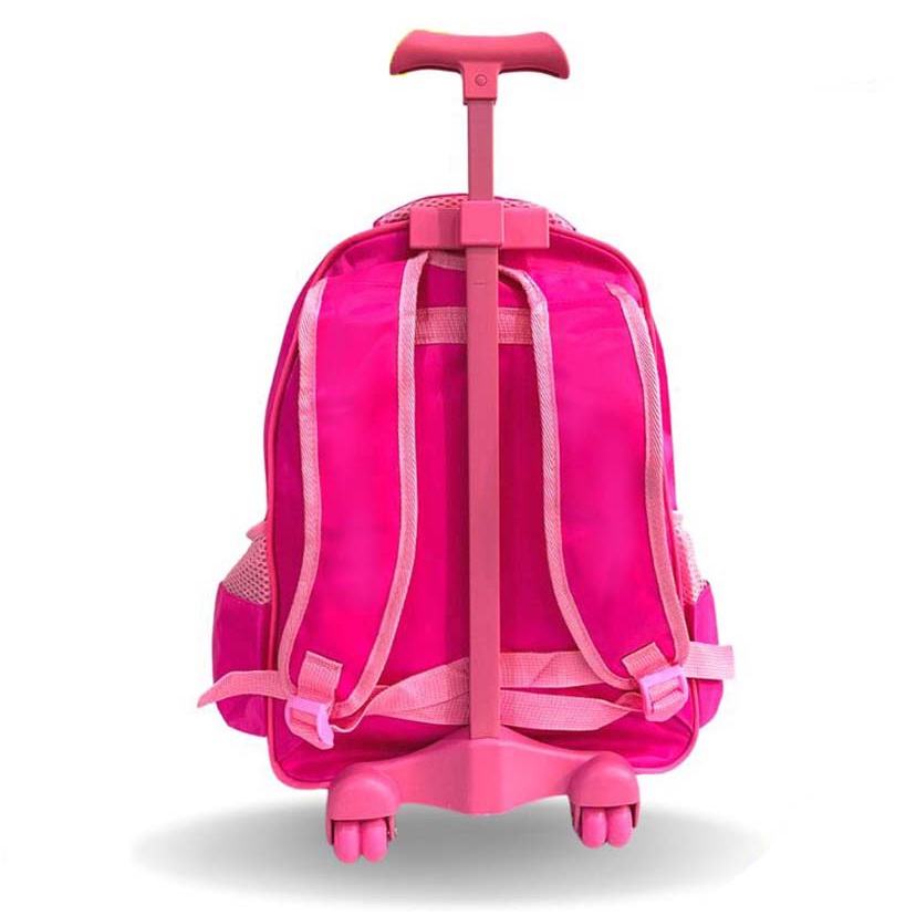 Tas Ransel Troli Anak Perempuan SD Karakter Unicorn Tas Sekolah Import Ransel Troly 3D Emboss Tas Anak Cewe SD Timbul