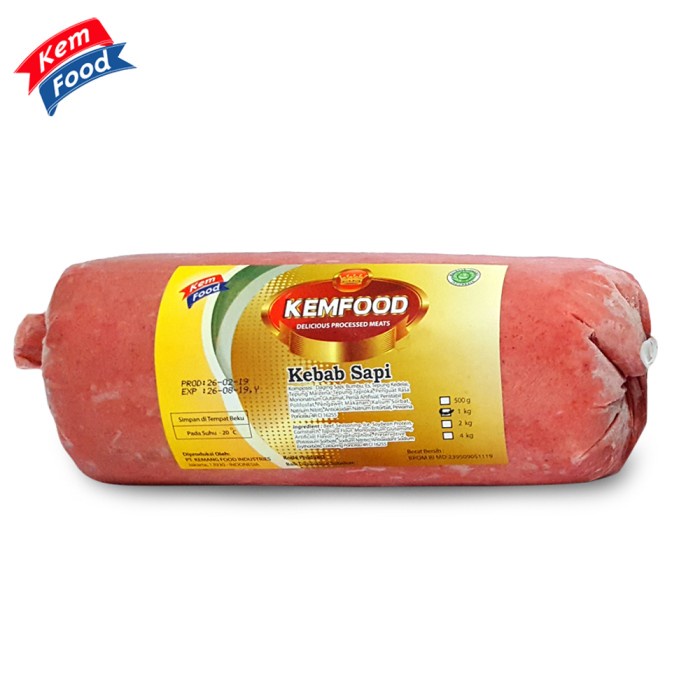 

Daging Kebab Sapi Kemfood 1Kg Txs0X-05