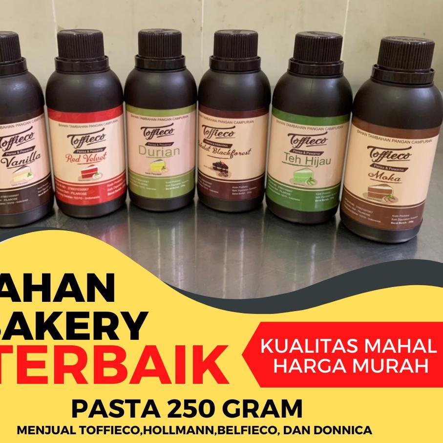 

READY ✅PASTA PERISA TOFFIECO 250 GRAM TERLENGKAP! 39 RASA!|RA8