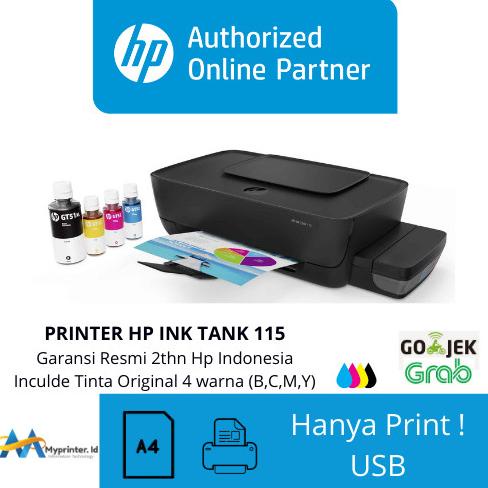 Promo Hp Ink Tank 115 Only Print / 115 / printer 115