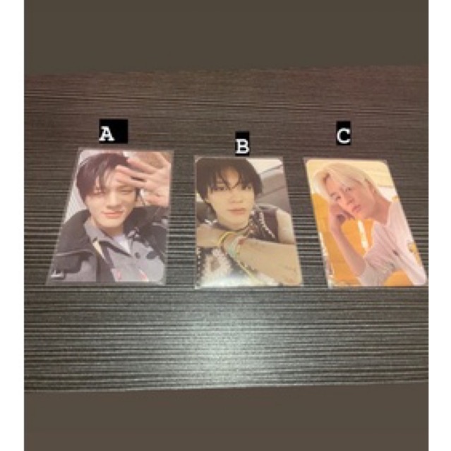 photocard jeno nct dream official jeno hotsauce / jeno hellofuture / jeno photocard tumblr