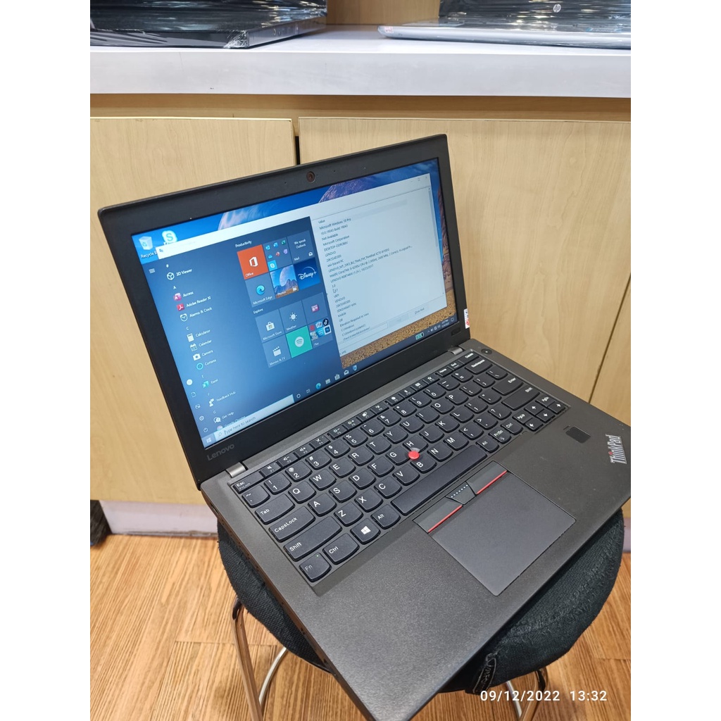 Laptop Murah Ultrabook Lenovo Thinkpad X270 i5 Gen 6Th 7th Ram 8GB 512GB SSD 12.5 FHD Windows 10 Pro