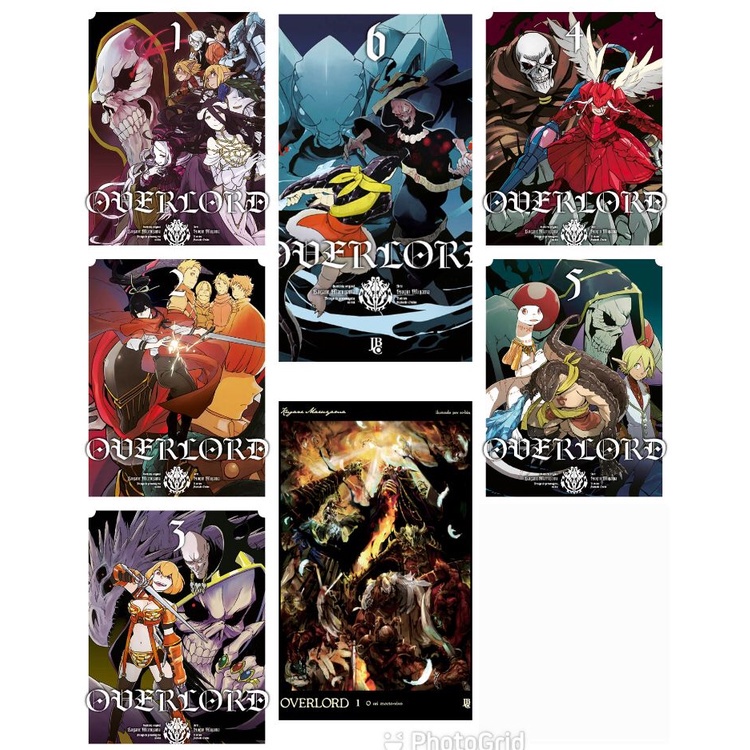 [INDONESIA] BUKU KOMIK OVERLORD VOL 1 - VOL 14 PLUS STIKER ANIME - MANGA KUGANE MARUYAMA [ORIGINAL]