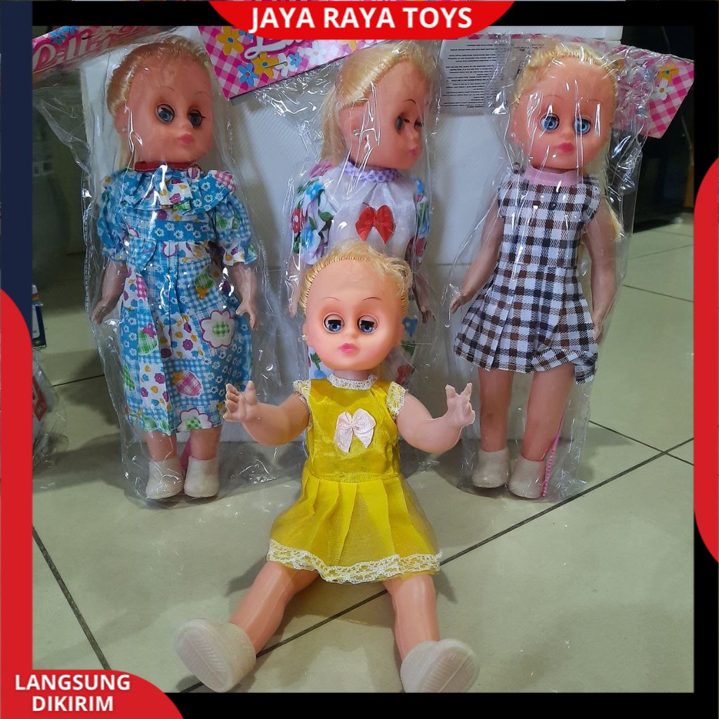 MAINAN BONEKA ANAK PEREMPUAN BONEKA BERSUARA DAN BERLAMPU ADA SISIR MODEL TERBARU