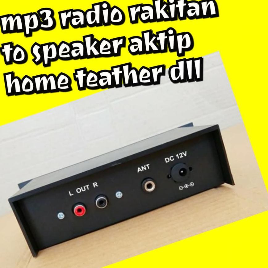 Sale RAKITAN MP3 RADIO PLAYER Bluetooth 5.0 Player + Adaptor 12V MP3 Player Bluetooth USB MMC RADIO