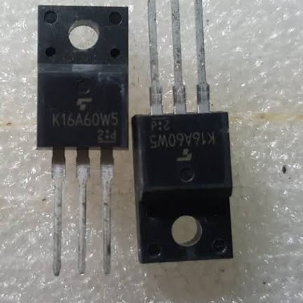 K16A60W5 K16A60A5 TK16A60W5 Toshiba Mosfet n-Ch 15,8A 600V To-220f