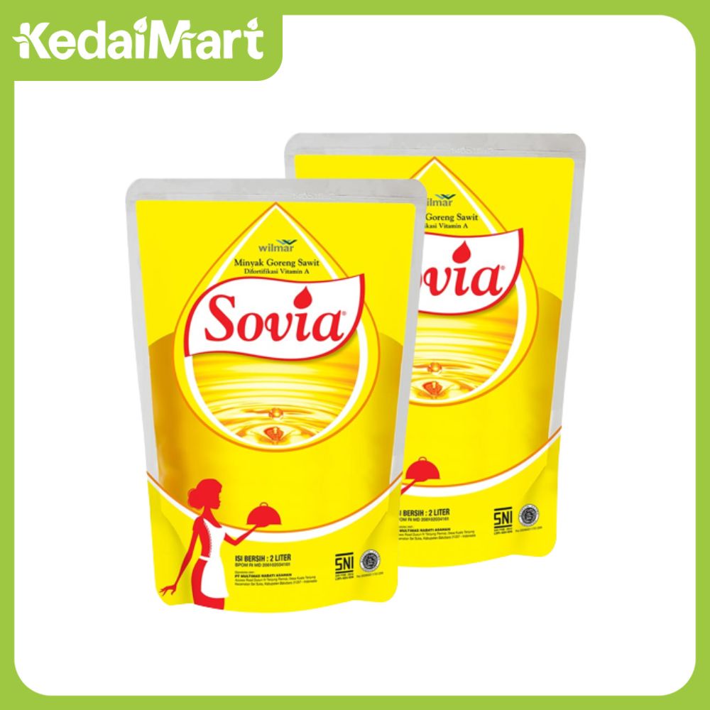 

Paket Bundling Minyak Goreng Sovia 2 L