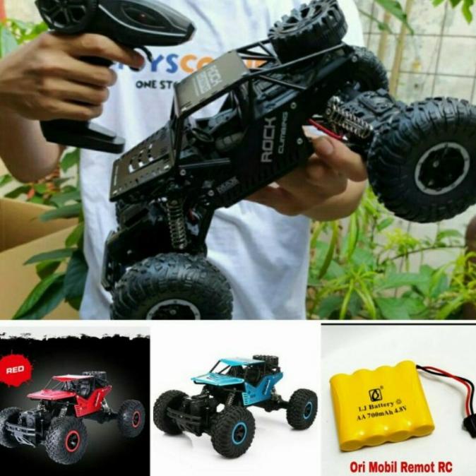 MOBIL RC 4WD ROCK CRAWLER MOBIL REMOT KONTROL
