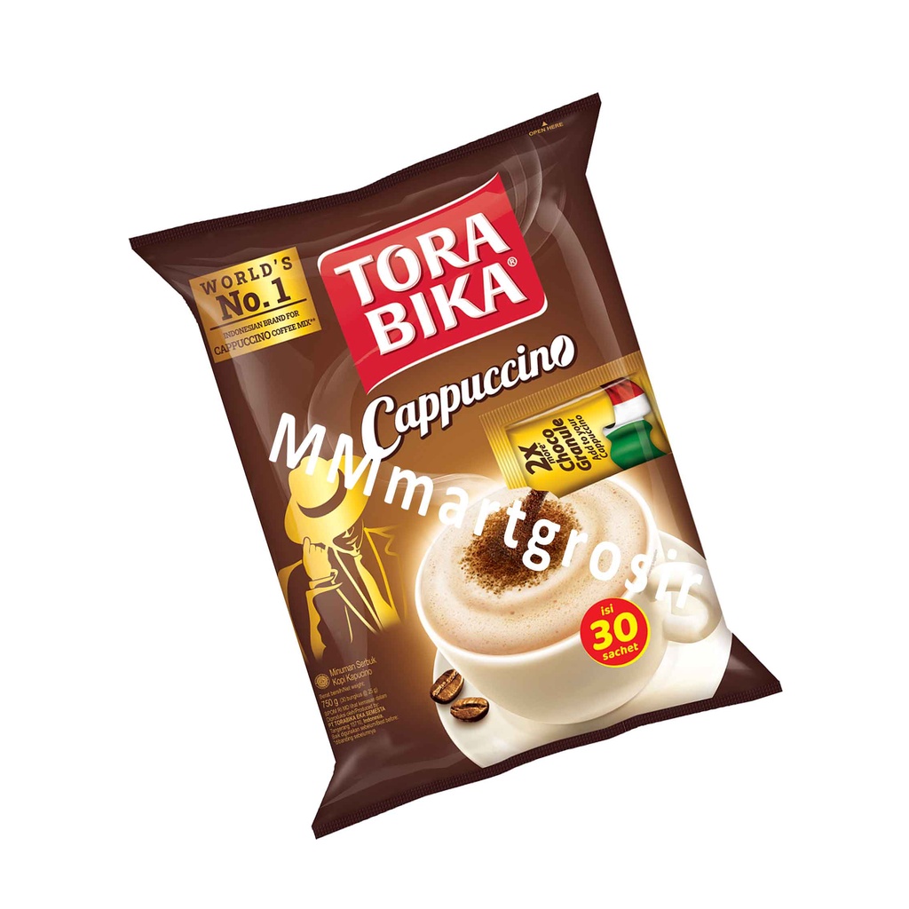 Torabika / Coffee  Cappuccino / Minuman Serbuk Kopi / Isi 30sheets