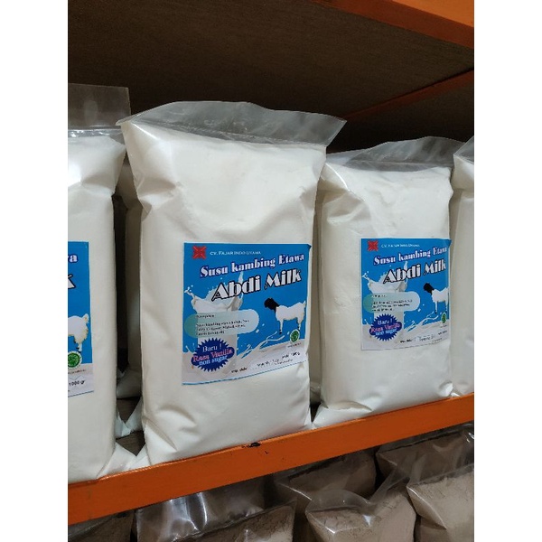 

Susu Kambing Abdi Milk varian Vanila Non Sugar